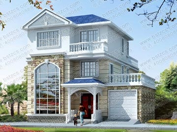 農(nóng)村三層帶露臺自建房屋設(shè)計(jì)圖_別墅圖紙超市,農(nóng)村房屋設(shè)計(jì)圖