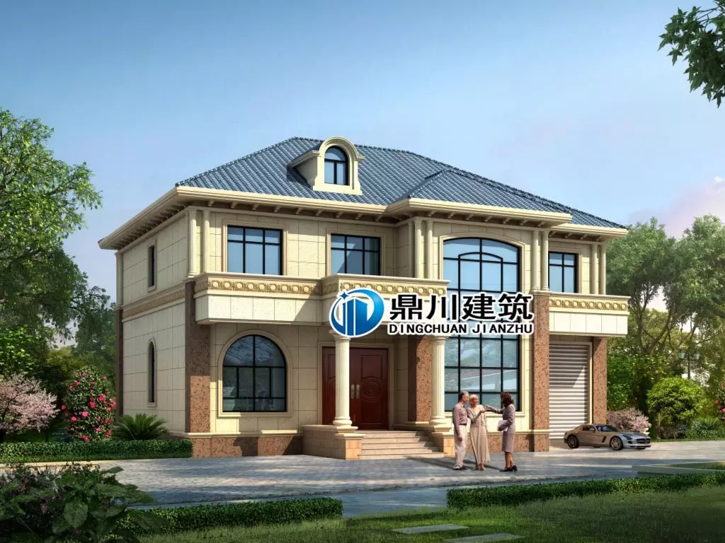 農村自建房巧用羅馬柱，讓房子高端大氣還不貴！