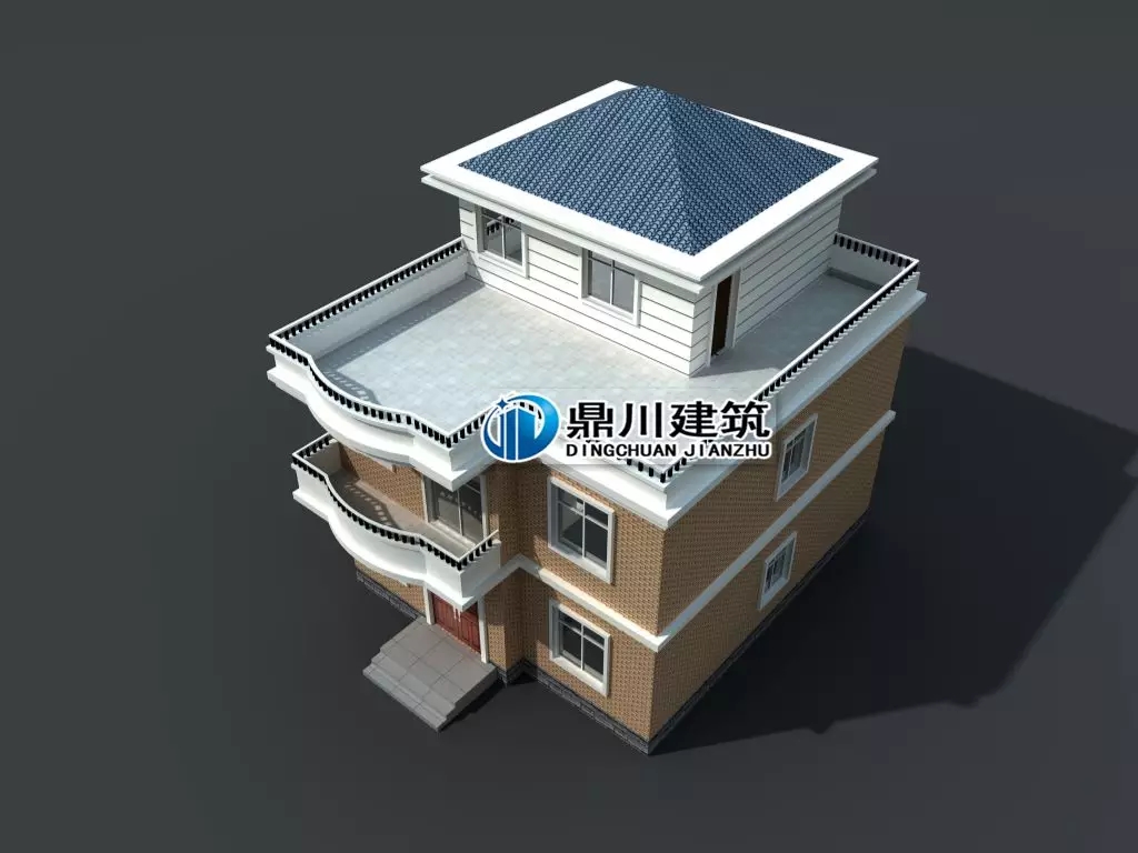 10套占地90平左右農(nóng)村別墅，功能齊全，是小戶型的理想選擇