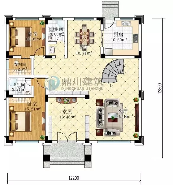 【干貨】教你如何看對戶型圖，建房的錢不浪費！