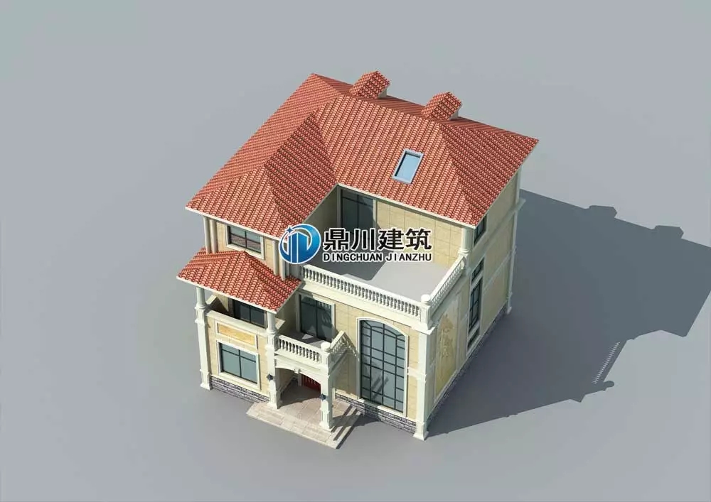 【案例】農村建房火爆的三層帶露臺簡歐小別墅，看了案例都想蓋！