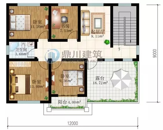 【干貨】教你如何看對戶型圖，建房的錢不浪費！