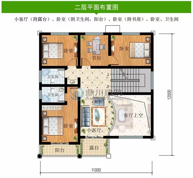 農村復式三層大氣別墅，造價親民易建造，30萬也能建出豪宅效果！