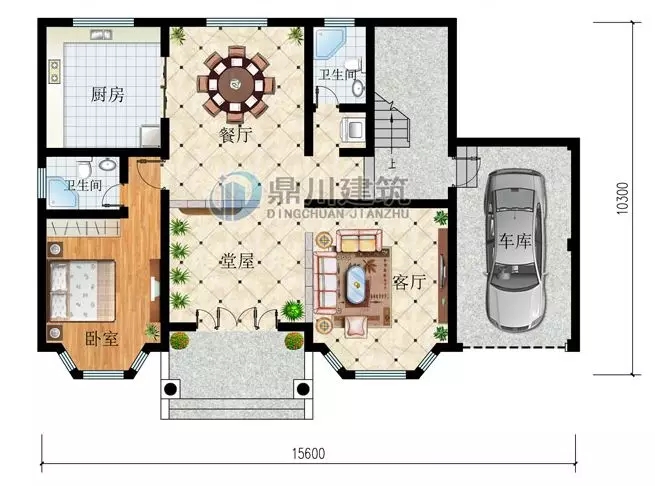 【干貨】教你如何看對戶型圖，建房的錢不浪費！