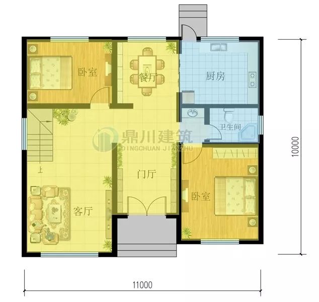 【干貨】教你如何看對戶型圖，建房的錢不浪費！